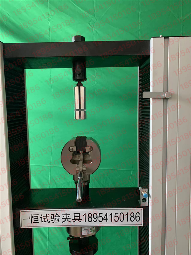镀锌电焊网焊点拉力试验卡具-隔离栅焊接网焊点抗拉力测试装置(图文)